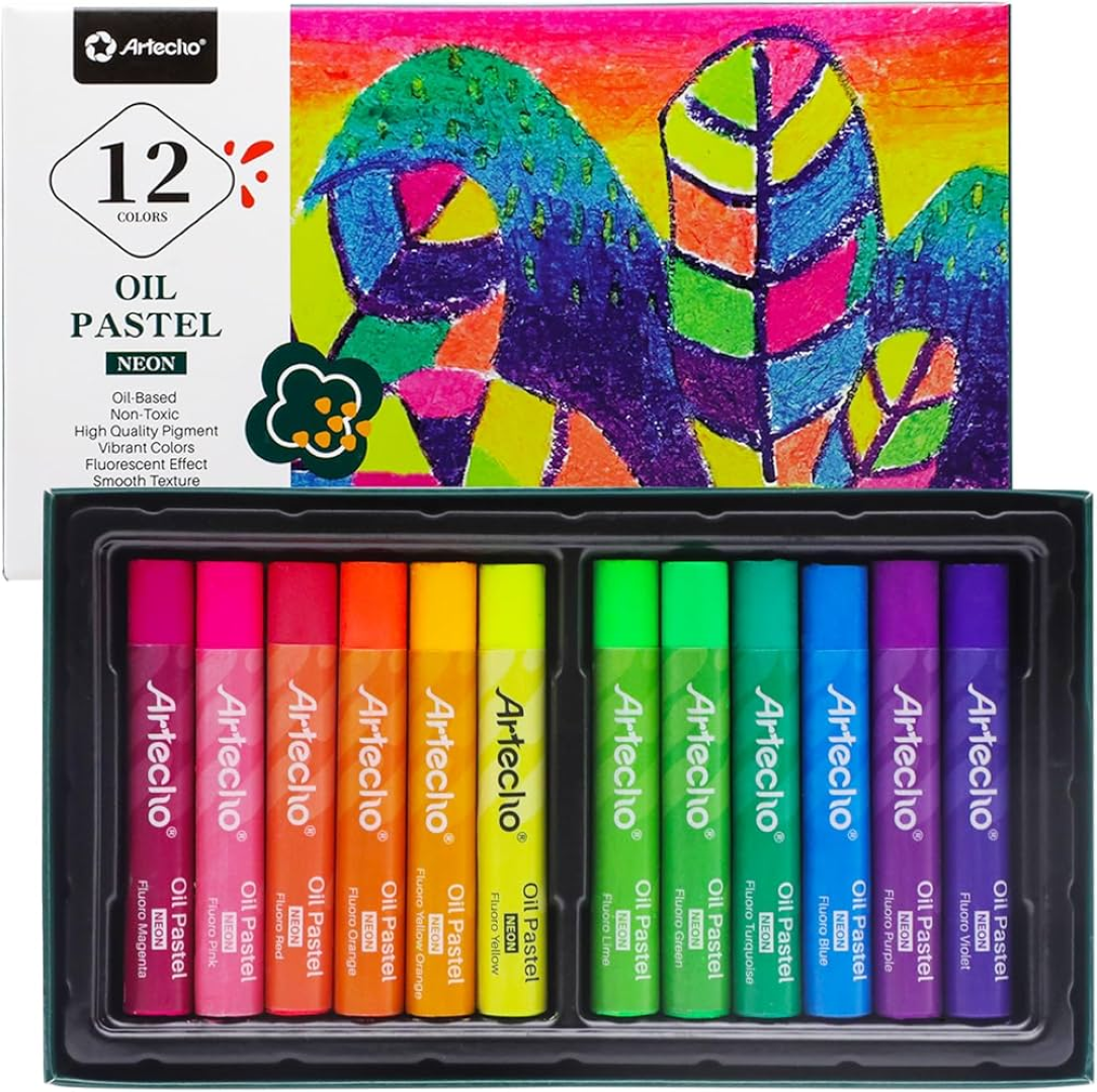 Oil Pastel 8mm Set=8 Col LB-807153